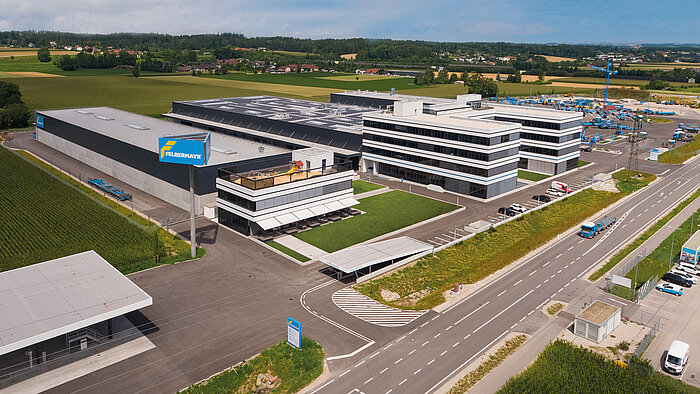 Die neue Konzernzentrale der Felbermayr Holding GmbH in Wels-Oberthan