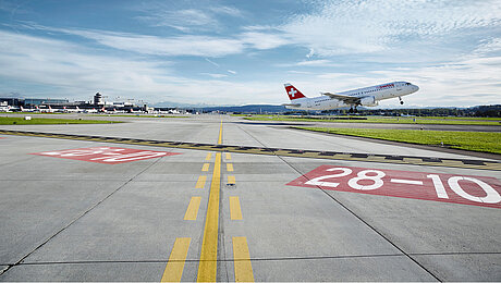 Schöck Combar® auf dem Flughafen Zürich, Quelle: Flughafen Zürich AG