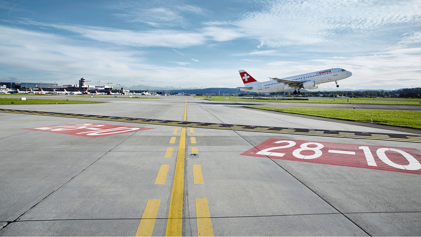 Schöck Combar® auf dem Flughafen Zürich, Quelle: Flughafen Zürich AG